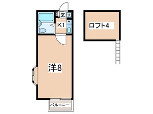 ファ－ストパレス金森の物件間取画像